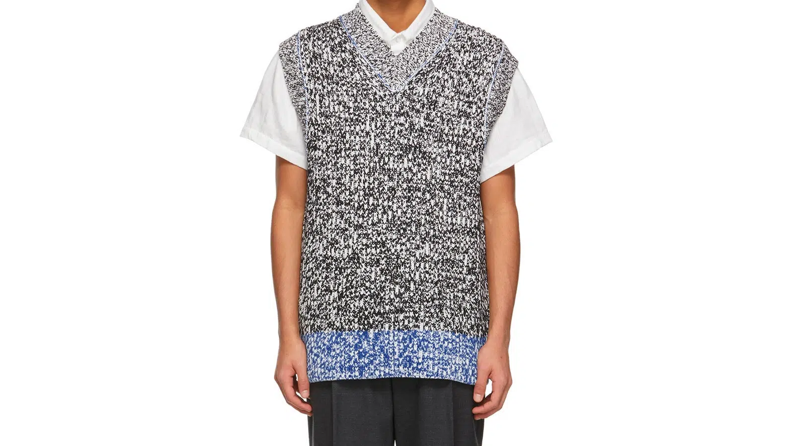 pull sans manche pour homme