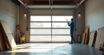 Comment installer une porte de garage enroulable 240 x 200 ?