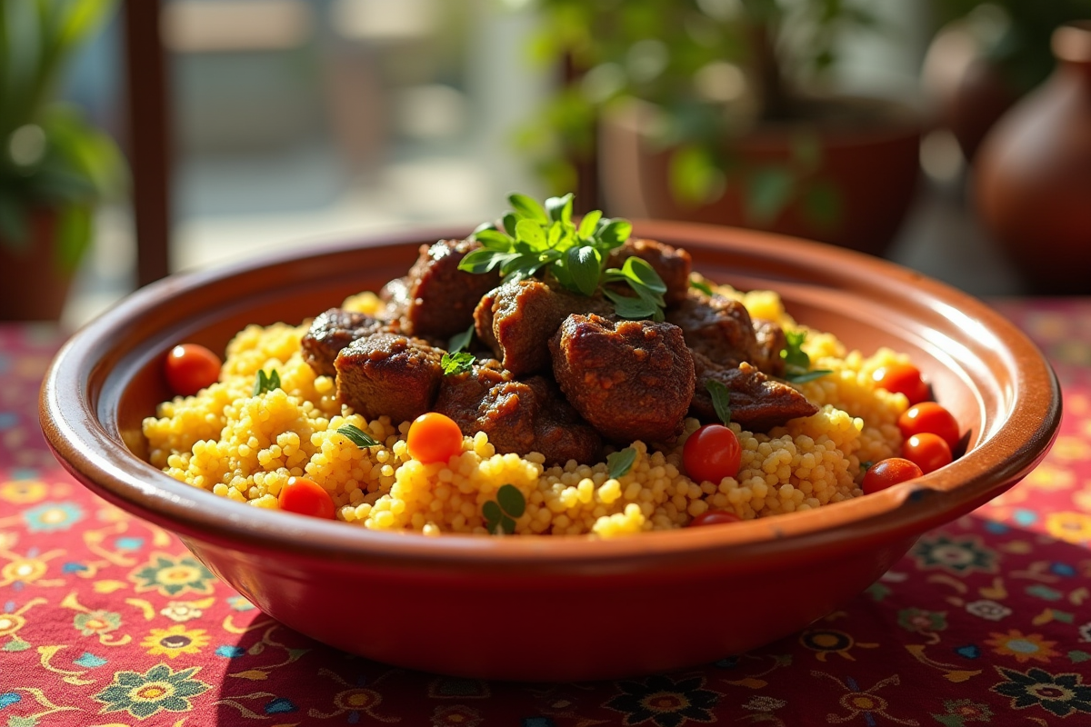 bœuf couscous