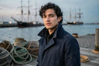 Jeune homme au port évoquant les origines mystérieuses de Portgas D dans l'univers One Piece
