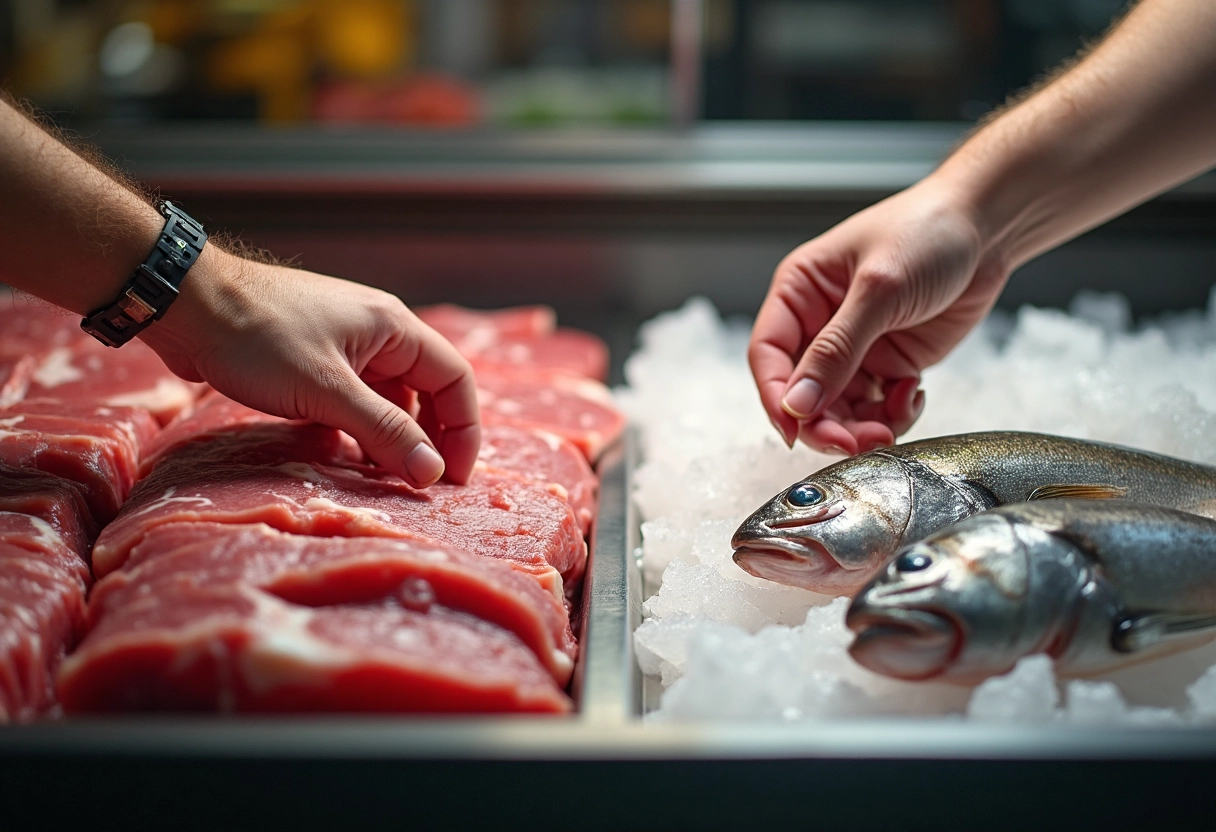 poisson viande